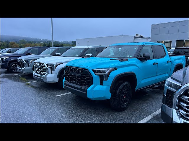 Lets Walk These 2026 Toyota Tundra Options!