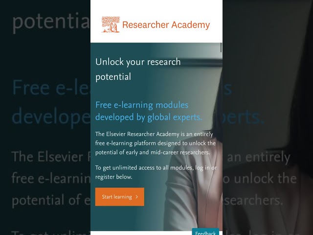 Researcher Academy — Elsevier’s free e-learning platform  #education #science #publishing #elsevier