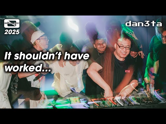 When the DJ mixes anime songs and dubstep - dan3ta in Denonbu Fan-Party『GROUND:0』2025
