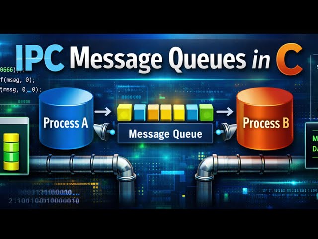 “Message Queues in C Explained | IPC & Real‑World Examples”