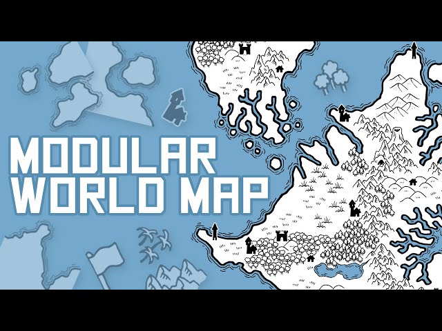Making a Modular World Map