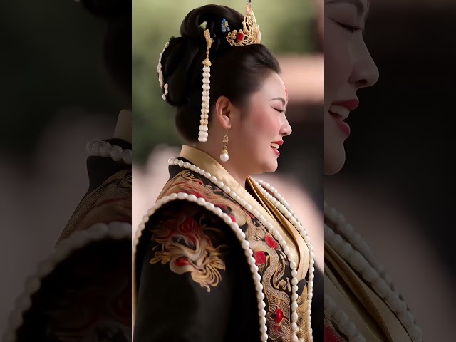 現代女孩穿越成200斤皇後,逆天改命讓所有人傻眼#穿越 #爽劇 #shorts