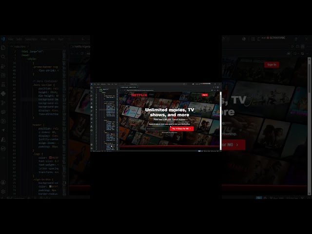 I Tried to Recreate Netflix From Scratch 👀
