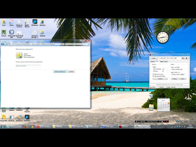 How to Remove Password from User Account in Windows 7