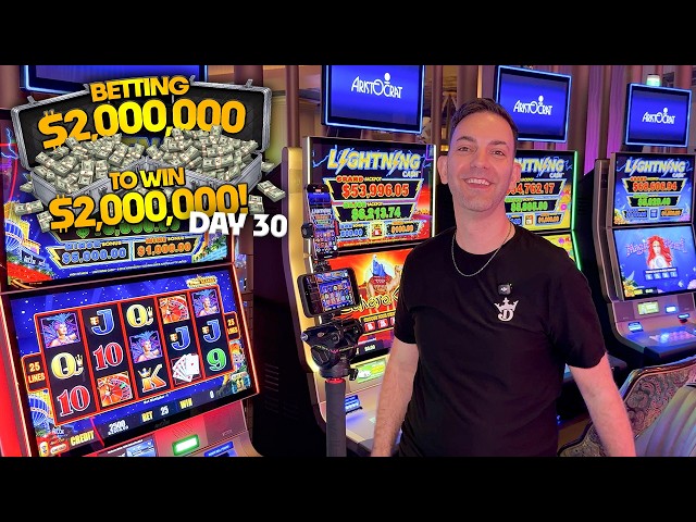 Hoping that Lightning Cash strikes TWICE ⚡Day 30: Betting $2M to WIN $2M