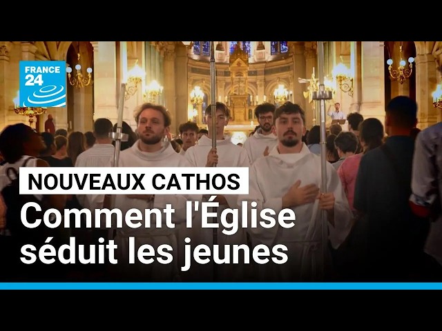 Record de baptêmes, influenceurs cathos : vent de jeunesse sur l'Église catholique • FRANCE 24