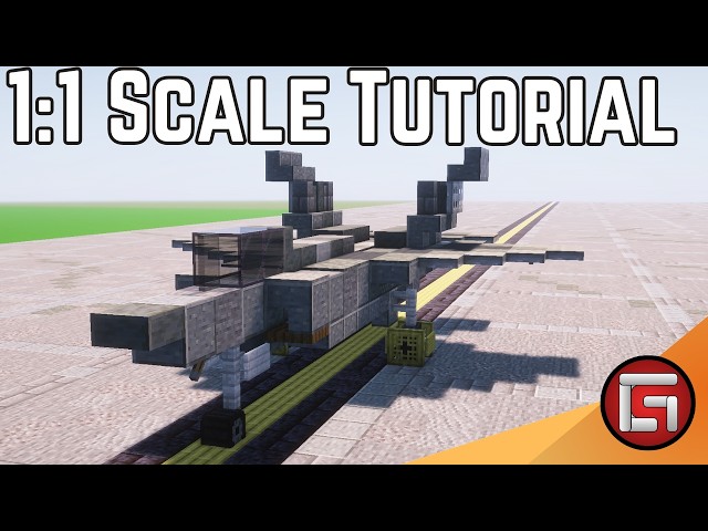 How to Build the F-22 Raptor in Minecraft