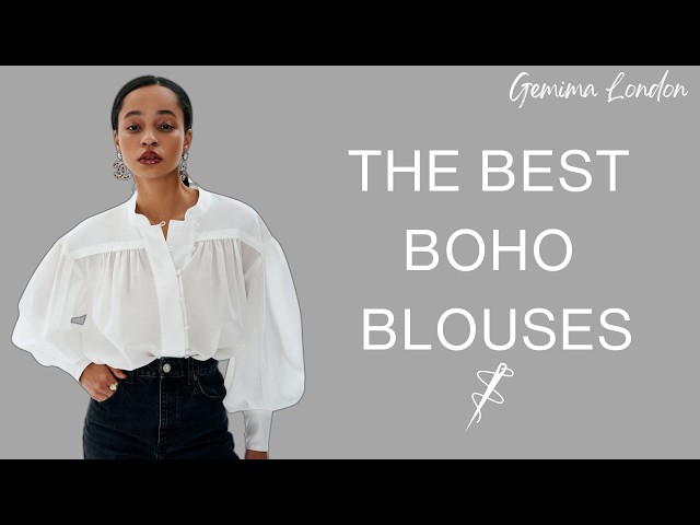 The Best Boho Blouse Patterns - 9 essential sewing patterns