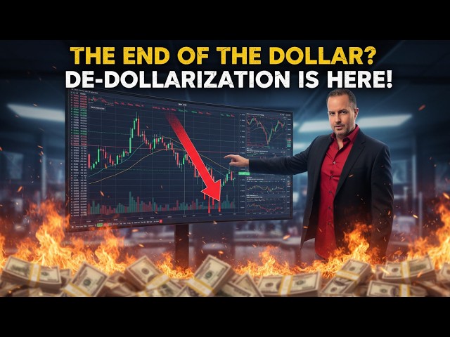 The END of the Dollar? De-dollarization EXPOSED! (Technical Analysis)