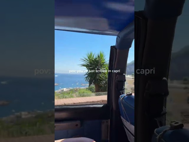 Landed in capri ⛴️ #italy #capri