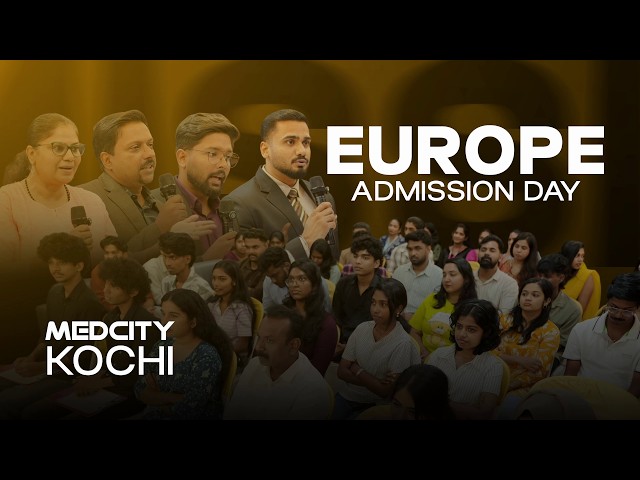 Europe Admission Day at Medcity Kochi | Study in Europe with Expert Guidance