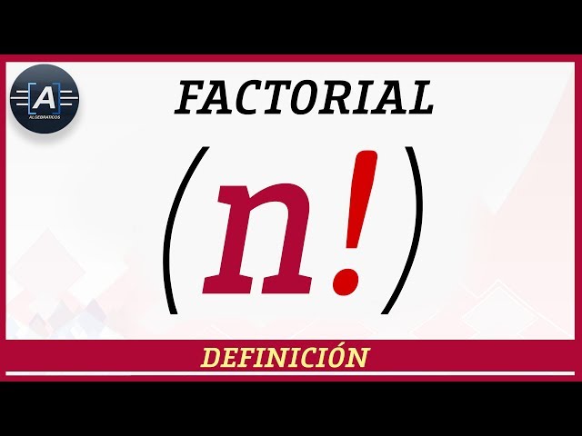 FACTORIAL NUMBER (DEFINITION)