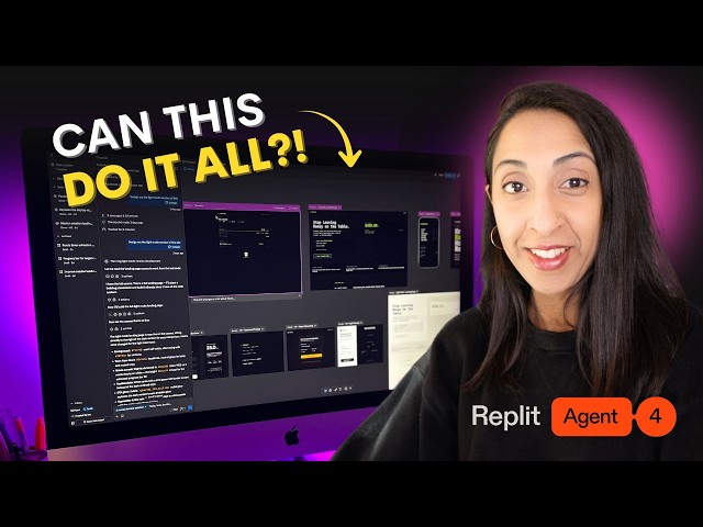 Did Replit just break vibe-coding/designing?! | Agent 4 Full Tutorial