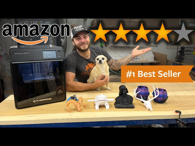 Reviewing the BEST selling printer on amazon Flashforge 5M Pro