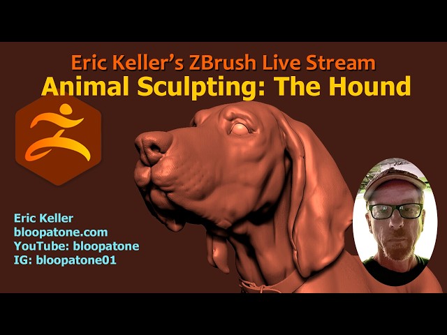 Creature Sculpting and Animal Anatomy with Eri cKeller: Hound Part 3