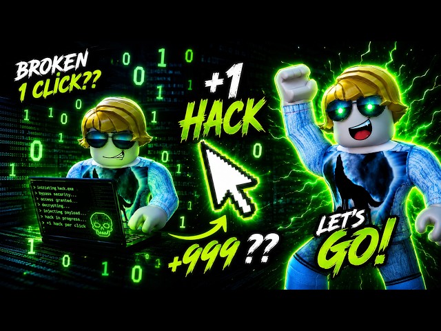 +1 HACK PER CLICK IN ROBLOX..... 😱 #viralvideo #trending #gaming #roblox #growth