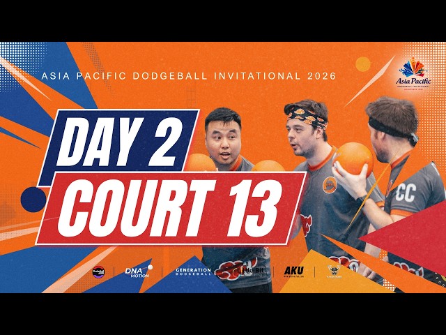 API Dodgeball 2026; Day 2 - Court 13