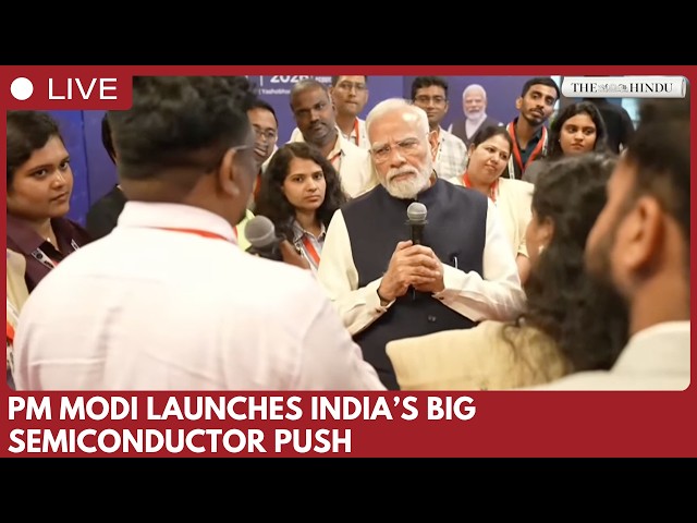 PM Narendra Modi inaugurates SEMICON India 2026 in New Delhi