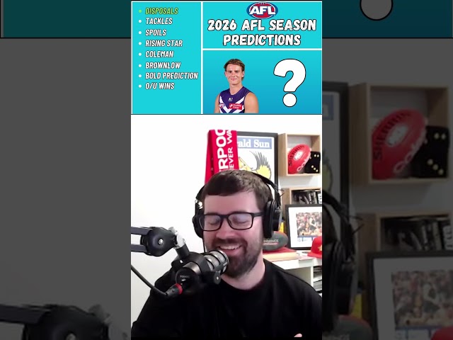 AFL 2026 Season Predictions! #afl #afltrivia