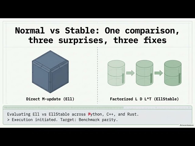 🎙️ Ell vs EllStable: One comparison, three surprises, three fixes