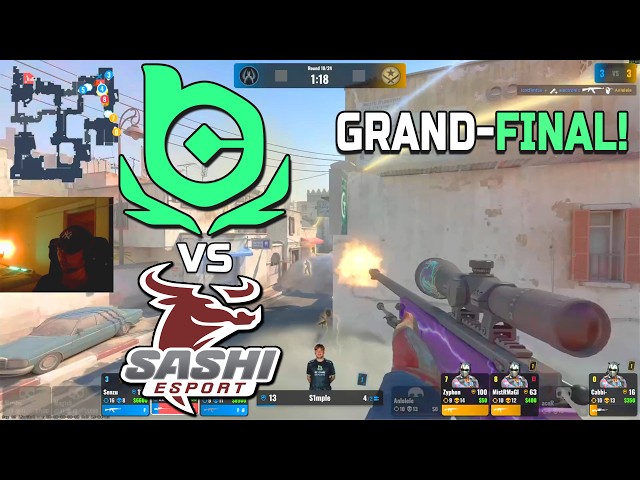 GRAND-FINAL! BC.GAME vs Sashi - Highlights - Stake Pulse Beat III Open Qualifier II - CS2