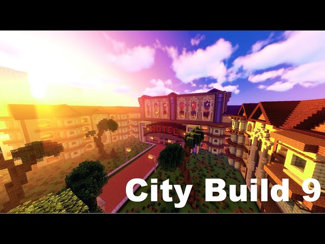 City Build #9 - Hotel (Minecraft Timelapse)