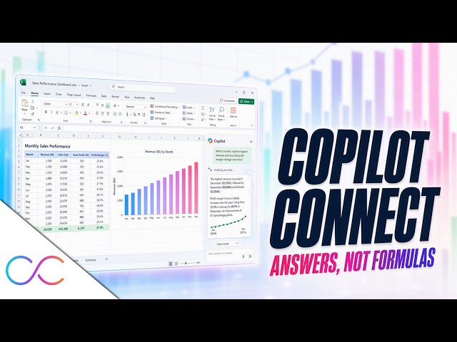 Copilot Connect - Excel: From Raw Data to Real Decisions | Ep 04 (2026)