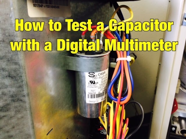 How to Test a Capacitor with a Digital Multimeter video - Capacitor Booster Install - Hard Start Kit