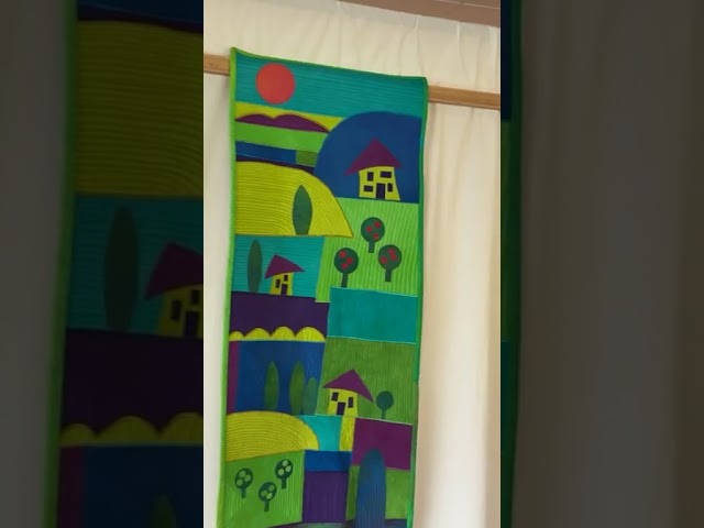 Newcastle Quiltshow - quilted display