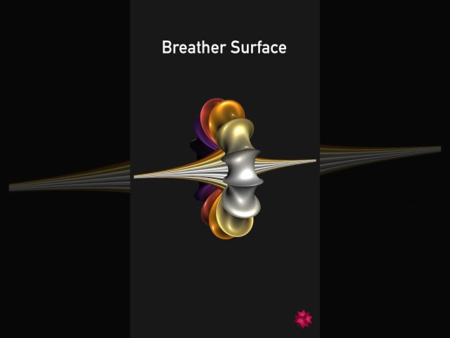 Breather Surface  #mathematics #computationalart
