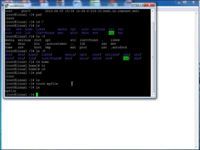 Linux Training - HOW TO Log into Linux with Putty and Basic Linux Commands