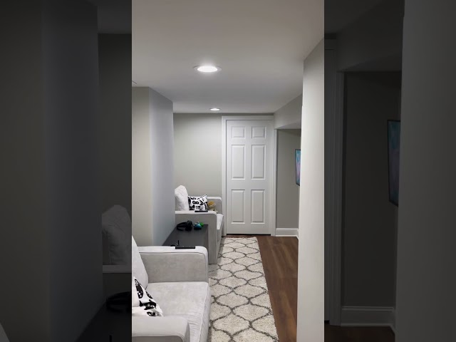 Small space, Big personality! 😍 #interiordesign #basementrenovation