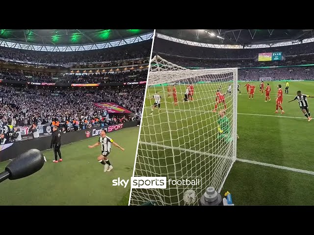 Carabao Cup final GOALS in 360° VR | Liverpool 1-2 Newcastle