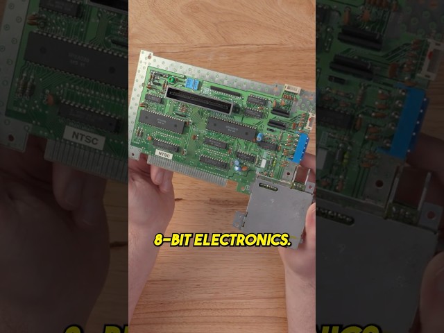What's Inside an NES? #nintendo #retrogaming #electronics #retrotech