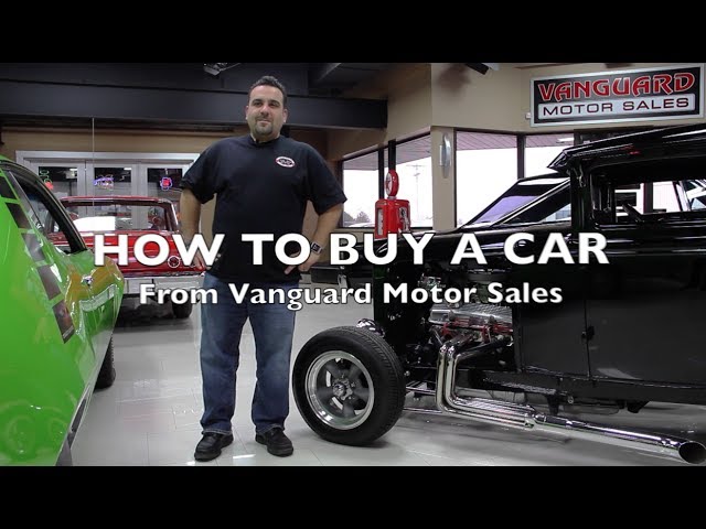How to buy a car online
