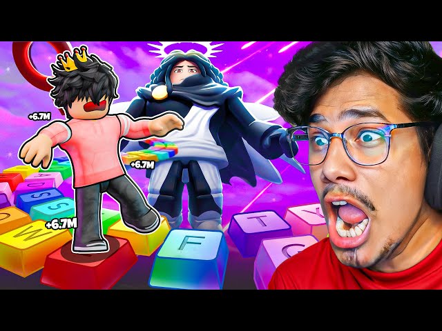 ADMIN ABUSE IN KEYBOARD ESCAPE ROBLOX 😱