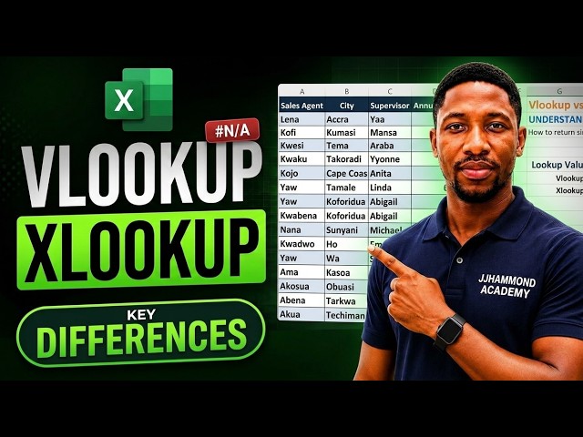 VLOOKUP vs XLOOKUP: How to Return Single & Multiple Columns in Excel