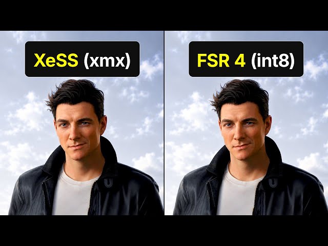 Is FSR 4 (int8) Better Than XeSS (xmx)? 🔥