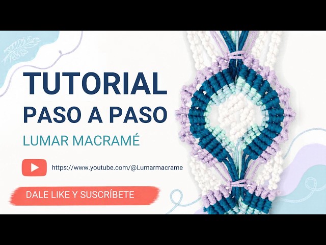 DIY Patrón Macramé Moderno #macrame #macrametutorial #bohochic #diytutorial