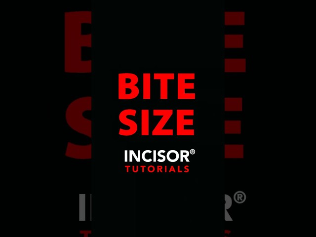 INCISOR® Bite Size Tutorial: Sprite Setter
