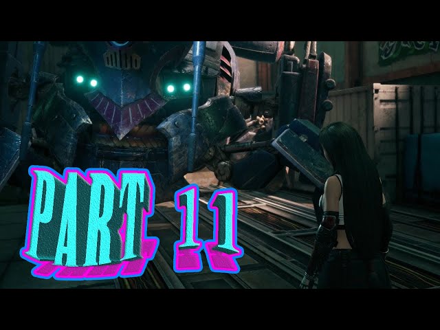 Crab Warden Boss | Final Fantasy 7 Remake Gameplay Walkthrough Part 11