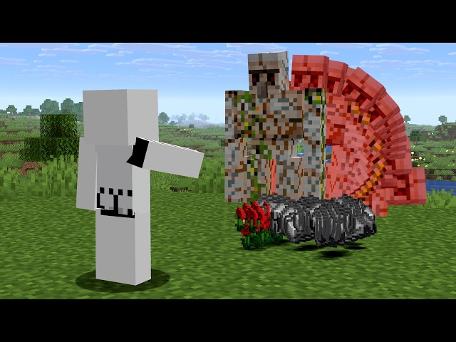 Minecraft, But Mobs Duplicate When Hit