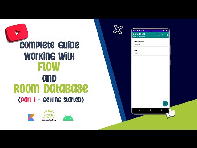 #3 How to use Flow with Room Database (Complete Guide)