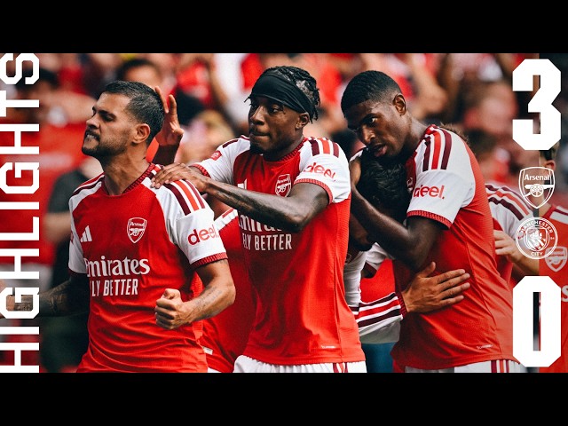 The Community Shield is OURS 🏆 | HIGHLIGHTS | Arsenal vs Manchester City (3-0)