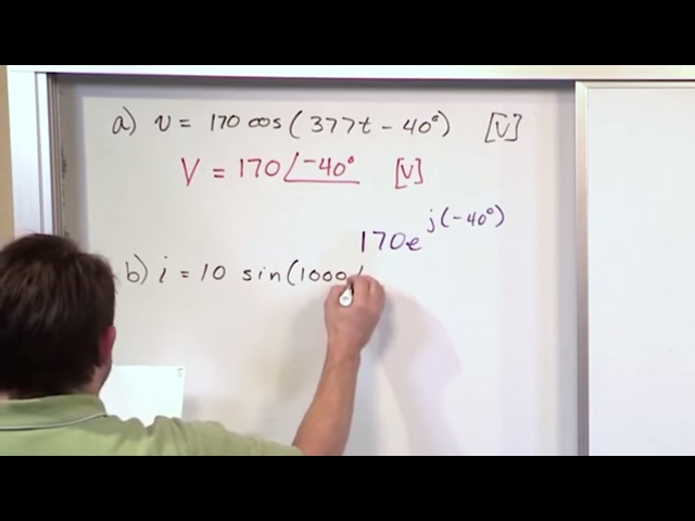 Lesson 10 - Practice With Phasors (AC Circuit Analysis)