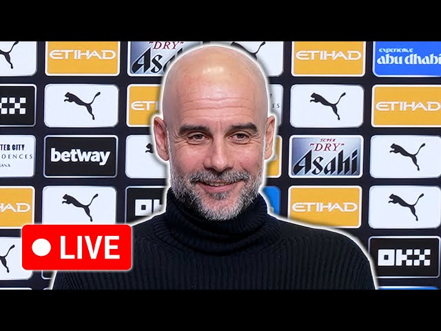 🔴 LIVE | Pep Guardiola pre-match press conference | Liverpool v Manchester City