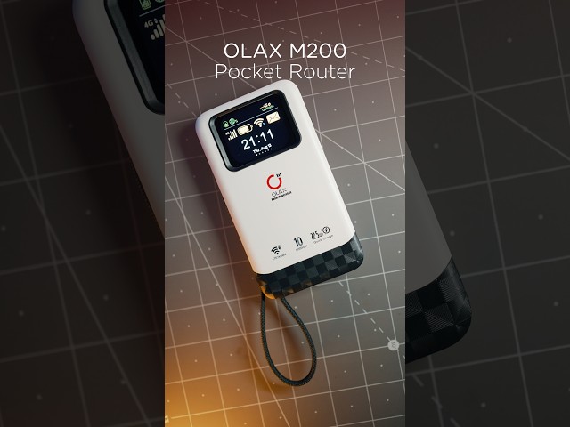 OLAX M200 Pocket Router with Power Bank