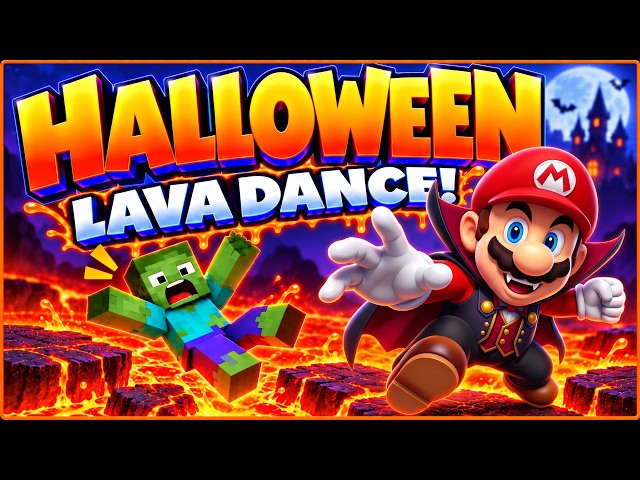 Halloween Freeze Dance! 🎃 Halloween Brain Break 🎃 Floor is Lava!