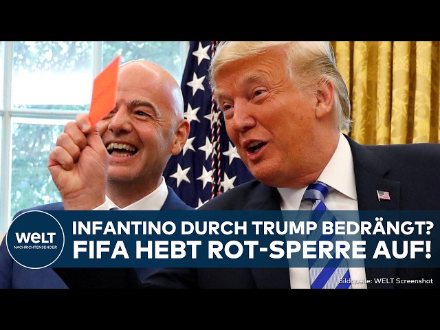 2026 World Cup: Explosive Report! Trump calls Infantino! Red card suspension for US player Balogu...