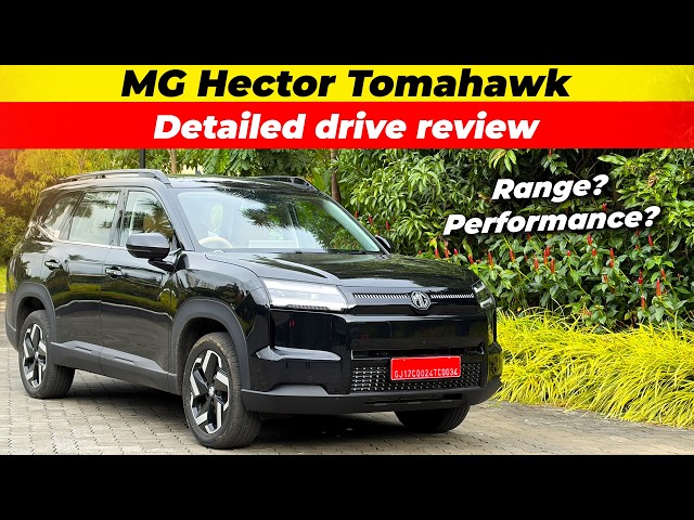 MG Hector Tomahawk EV | Detailed Drive Review | Real-World Range & Performance ⚡ | Birlas Parvai